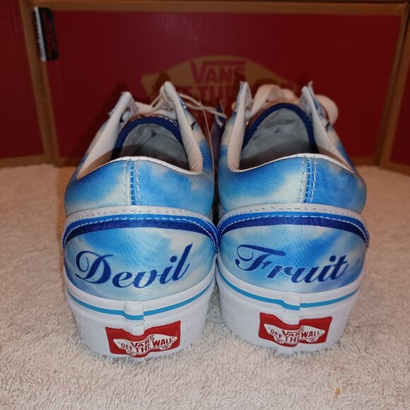 Vans Men's 3.5/Women's 5 One Piece x Old Skool 'Devil Fruit' VN0007NT7WM - Picture 12 of 13